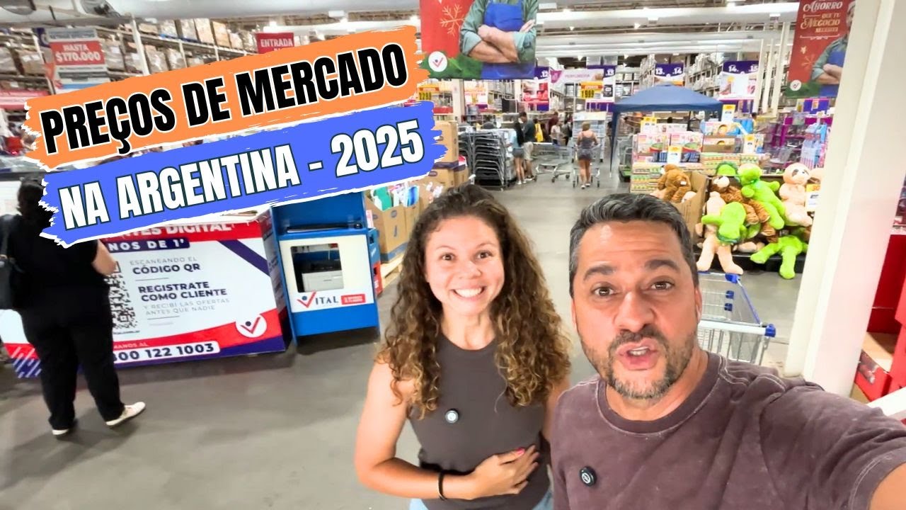 PREÇOS DE ALIMENTOS NO MERCADO EM POSADAS NA ARGENTINA EM DEZEMBRO DE 2025.