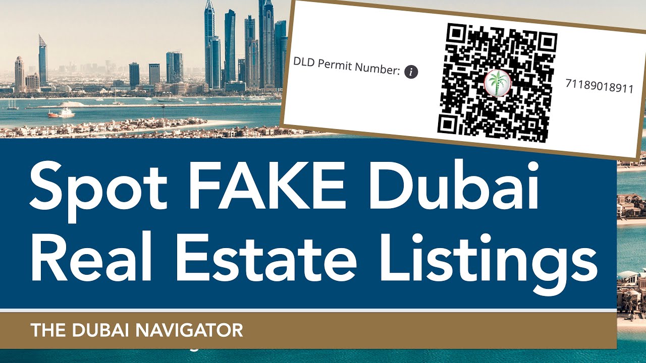 Spot Fake Dubai Real Estate Listings (QR Code) YouTube