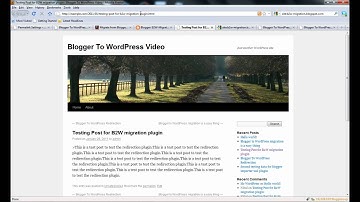 Blogger To WordPress Migration User Guide Video