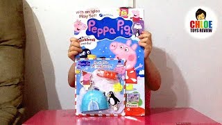 Peppa Pig Magazine with toys set for kids 😍 coloring book playset english episodes issue #249 screenshot 4