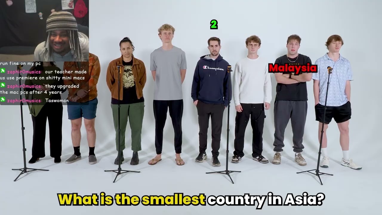 Kiwi vs 10 People vs Geography Quiz