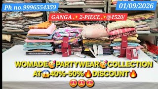 ☀️Cotton + Partywear🎉 Suits on🤩BIG OFFER🤩|| Ganga💥Womade💥Raas Rasiya AT✨️LOWEST PRICE✨️ screenshot 5