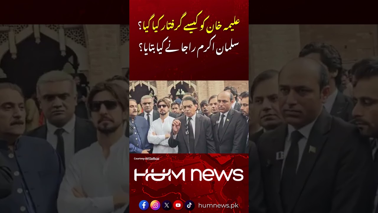 How was Aleema Khan arrested? Salman Akram Raja reveals details