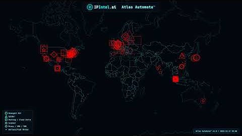 Global Cyber Threat Activity - 24h Timelapse (Dec 17)