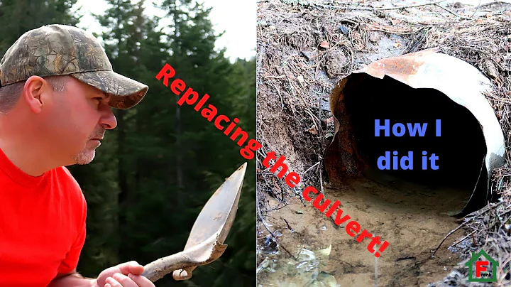 How to install/replace your Homestead culvert in 8 min