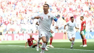 PORTUGAL 1-0 MARROCOS - GOLO CRISTIANO RONALDO - Campeonato Mundial 2018