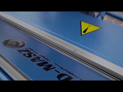 Листогиб PROD-MASZ ZGR 2640х1,2 мм Листогибочный станок, видео 1
