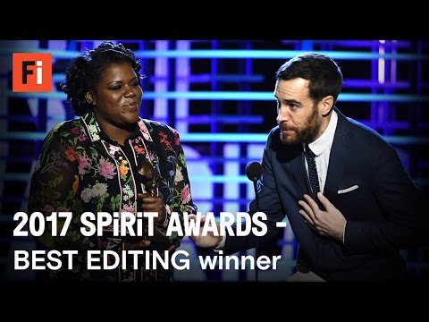 MOONLIGHT wins Best Editing at the 2017 Film Independent Spirit Awards