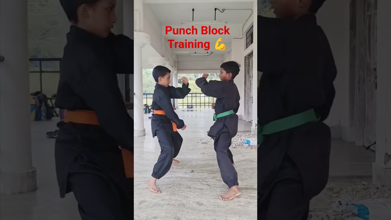 Self Defense Punch Block Training# Kung-fu 