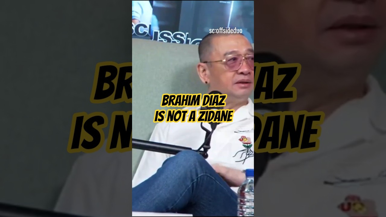 brahim diaz is not zidane 