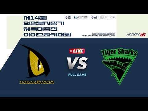 제14회 의정부시장기 체육대축전 아이스하키대회 G70 드래건스 vs 타이거샥스 2024.12.18