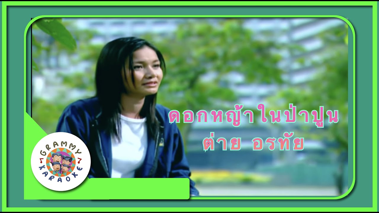 คาราโอเกะ ดอกหญ้าในป่าปูน - ต่าย อรทัย [ Original Karaoke ]