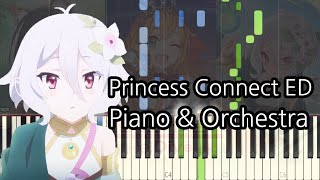 Miniatura del video "Princess Connect! ReDive ED - Soredemo Tomo ni Aruite Iku│Piano & Orchestra"