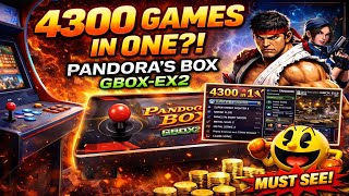Pandora's Box GBOX EX2 4300 in 1 MultiGame - YouTube