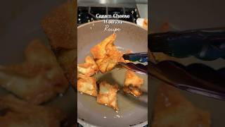 Cream cheese wontons #creamcheese #creamcheeserecipe #wontons #friedwonton