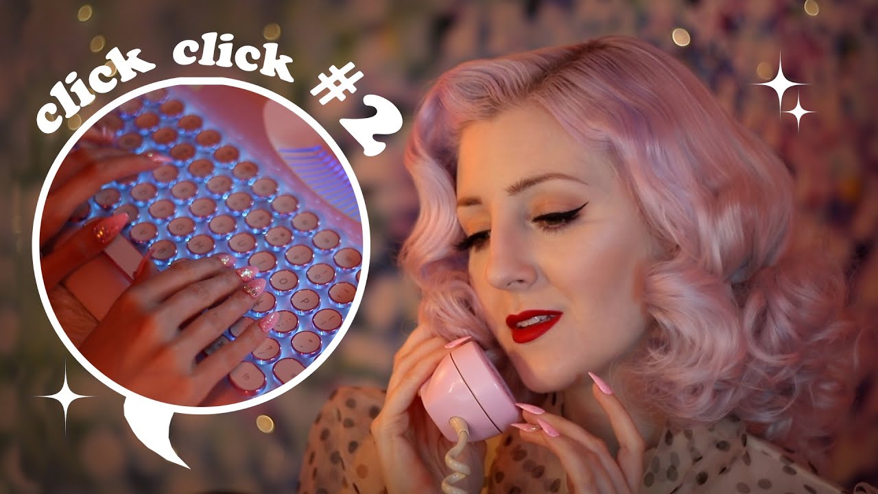 Thanks for calling! ☎️ Whisperland Survey Service (ASMR soft spoken + mechanical keyboard typing)