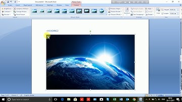 MS Word tutorial in bengali (reference menu)