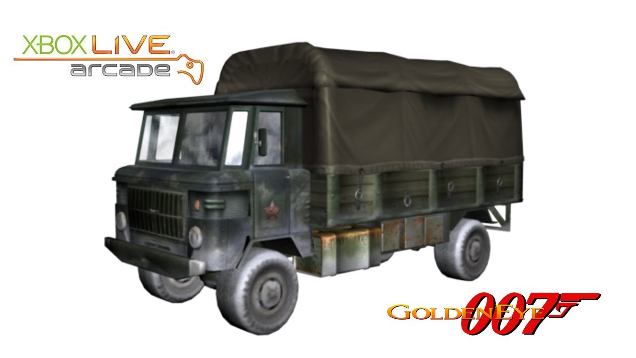 GoldenEye Truck - Xbox XBLA remastered version - original