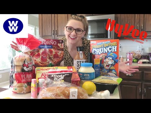 WW Weekly Grocery Haul HyVee