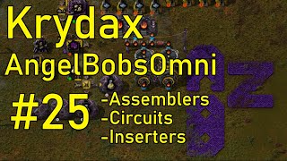 Factorio AngelBobsOmni #25 - Inserters Assemble