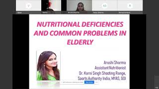 Nutritional Deficiencies & Common problems among Elderly