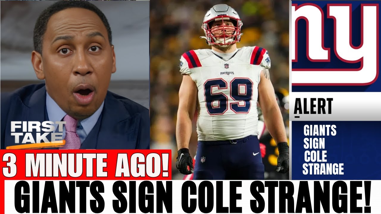 🚨URGENT! JUST HAPPENED! GIANTS SIGNING PRO BOWL COLE STRANGE! CAN CELERATES! NEW YORK GIANTS NEWS!