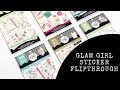 Glam Girl Sticker Book Flipthrough