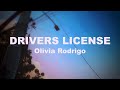 Drivers license olivia rodrigo lyrics  itslyricsok