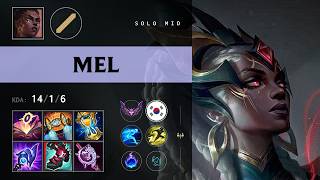 Mel Mid vs Taliyah (Ambition) - KR Master Patch 26.20