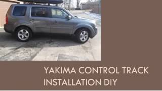 Yakima Control Track Installation DIY 2012 Honda pilot