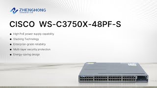 Cisco Catalyst 3750-X Switch，WS-C3750X-48PF-S