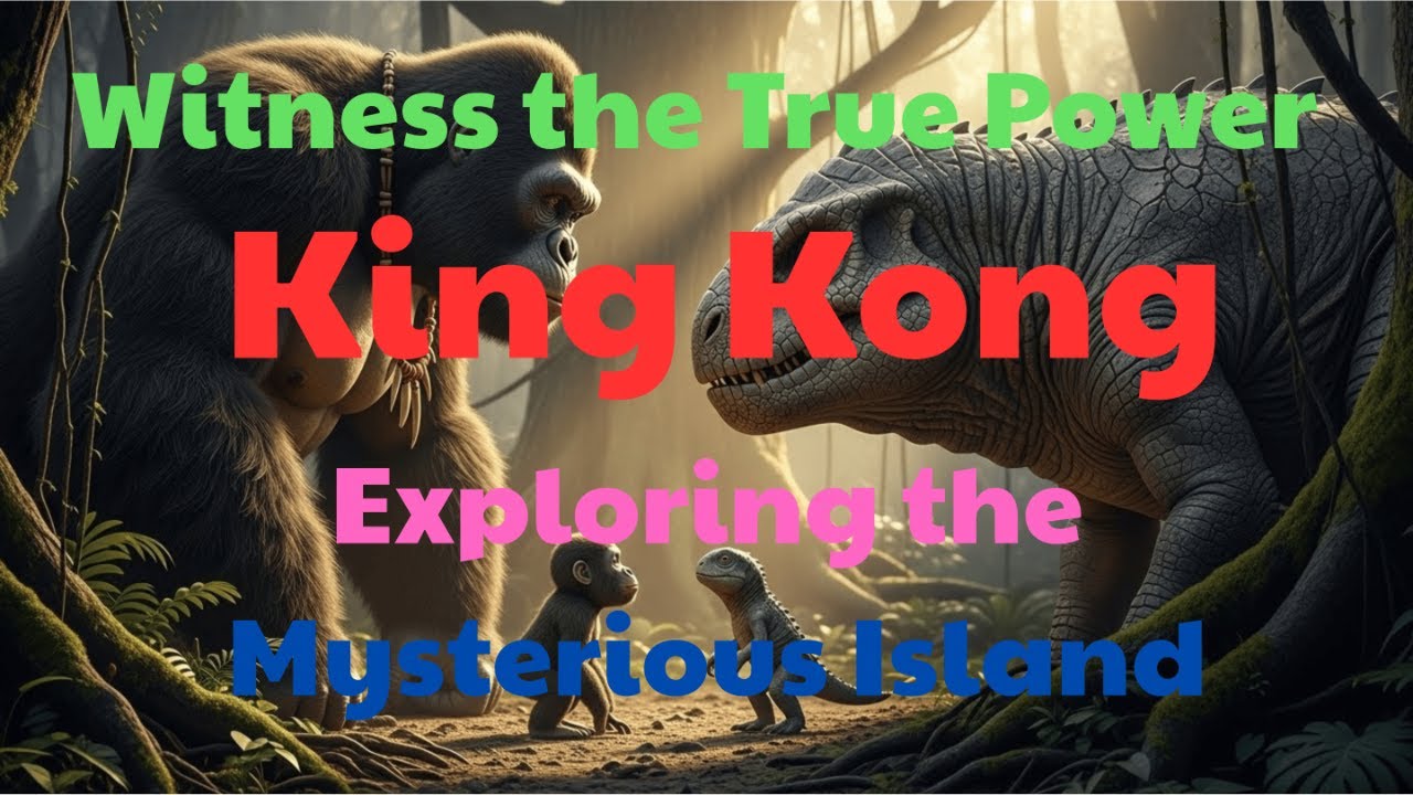 Witness the True Power of King Kong Exploring the Mysterious Island