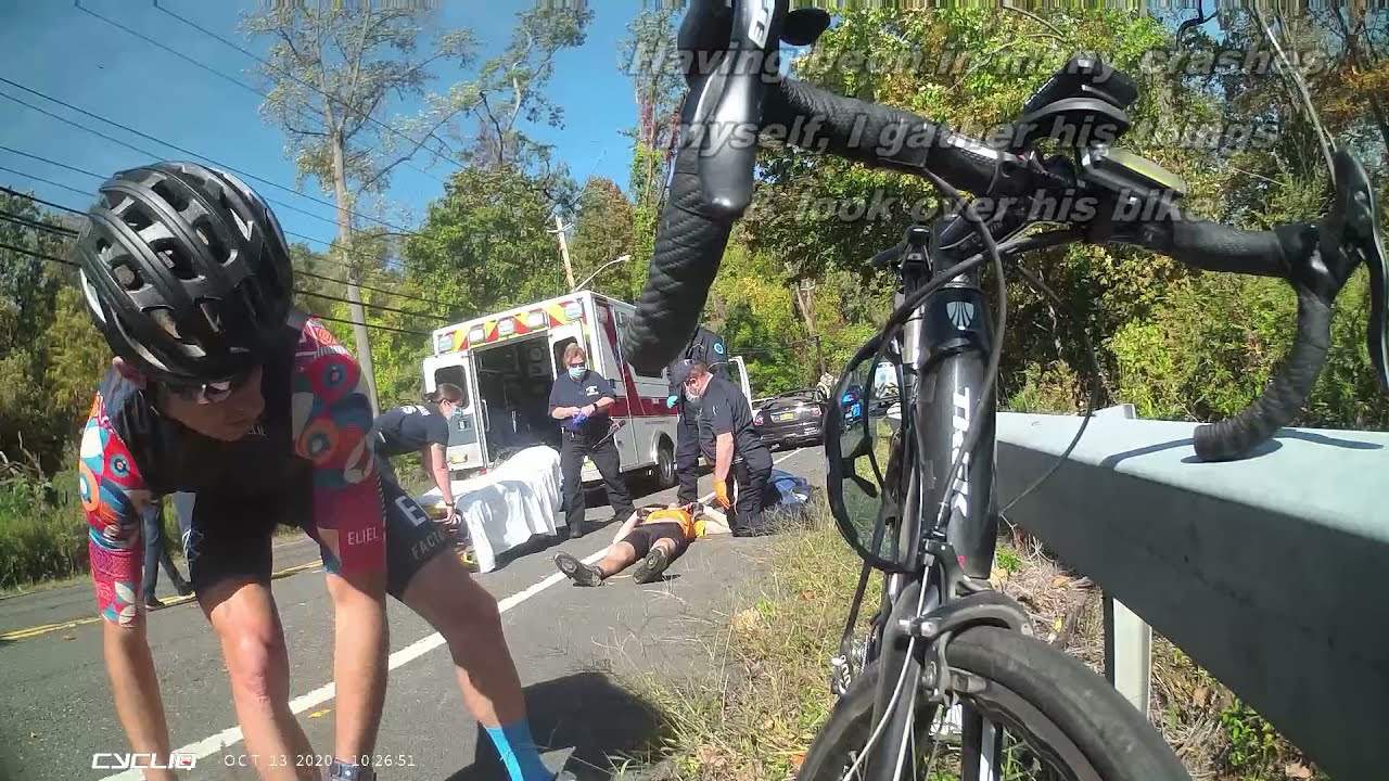 Solo Rider Crash on 9W in Stony Point, NY