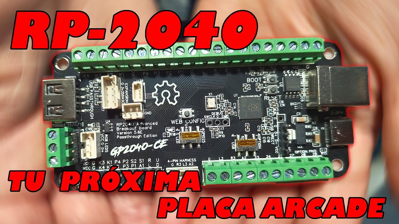 Rp 2040 La placa / encoder definitiva para arcade stick custom