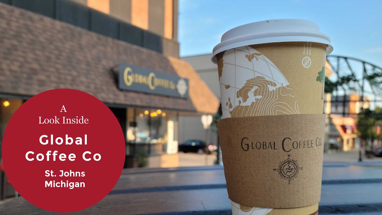 Global Coffee Co St Johns Michigan Best Coffee Shop YouTube