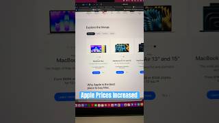 💸 Apple Prices Are Up! Here’s What You Need to Know. #Mac #Apple #MacBook #technews