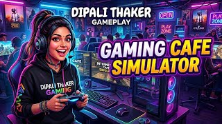 Try to max upgrade and decorate gaming cafe simulator gameplay video 😱🤑🎮 #gamingcafe @dipalithaker