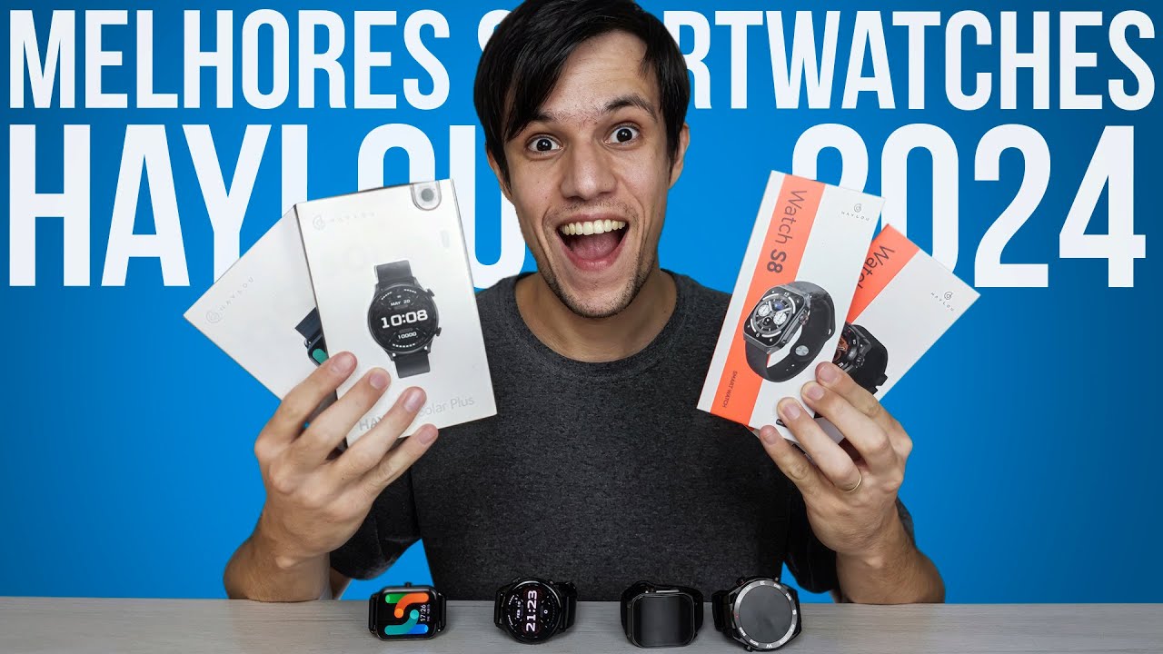 Top 4 Melhores SMARTWATCH HAYLOU Custo Benefício 2024 - YouTube