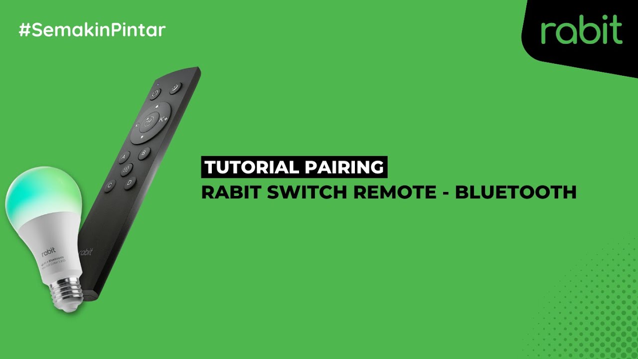 Bluetooth Playback Rabit Tutorial Pairing : RABIT Switch Remote - Bluetooth - YouTube