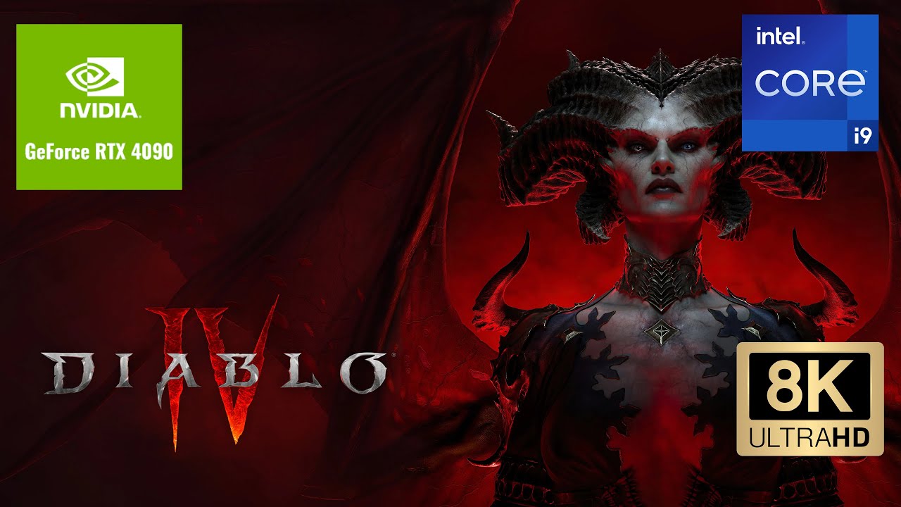 Diablo IV BETA| RTX 4090 & I9 13900K| 8K Max Settings
