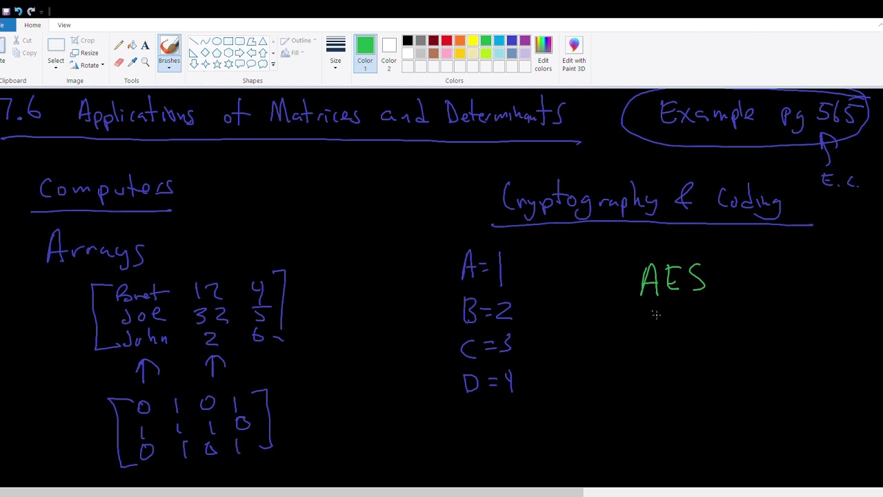 Chapter 7 Section 8 Final New Lecture - YouTube