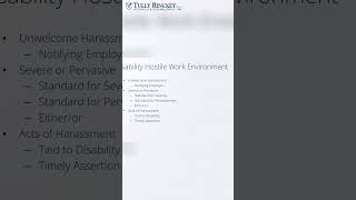Hostile Work Environment: Disability Harassment Explained