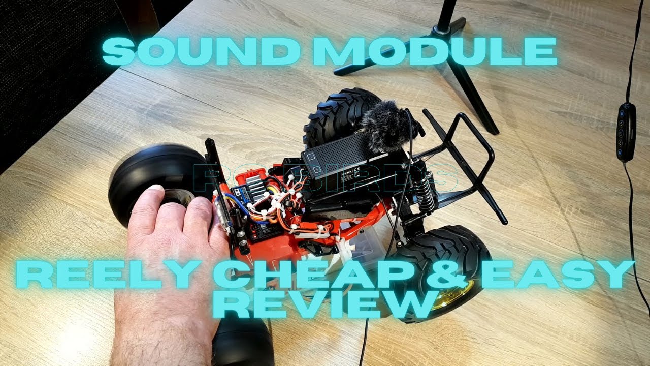Module Simulateur Sonore De Moteur Reely – Pour Camion RC, 5-8,4V, Son Puissant, Installation Facile Et Protégé Contre Les Projections