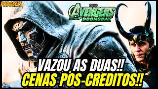 SURTADOO! VAZOU AS 2 CENAS PÓS CRÉDITOS VINGADORES DOOMSDAY! NOVAS IMAGENS