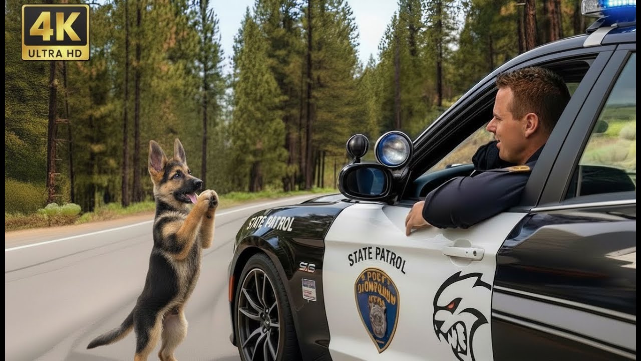 A Stray German Dog Seeks Help After Seeing an Old Woman Robbed 😲 It will touch your heart