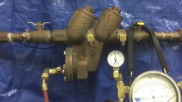 Supply fluctuations affect reduced pressure (RP) Backflow assembly