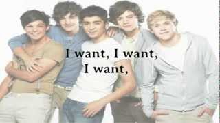 One Direction - I Want (Lyrics)