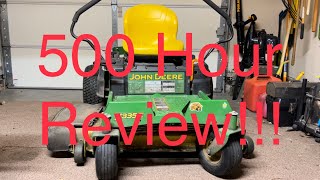 John Deere Zero Turn Review 500 Hours Z335E