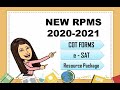 New RPMS 2020-2021