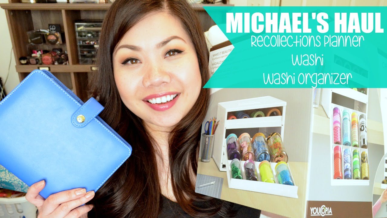 Michael's Haul // Recollections Planner, Washi, Washi Organizer